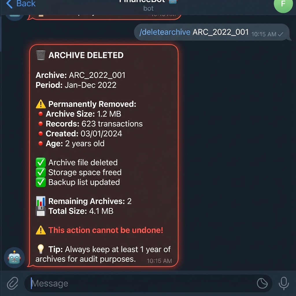 Delete Archive
